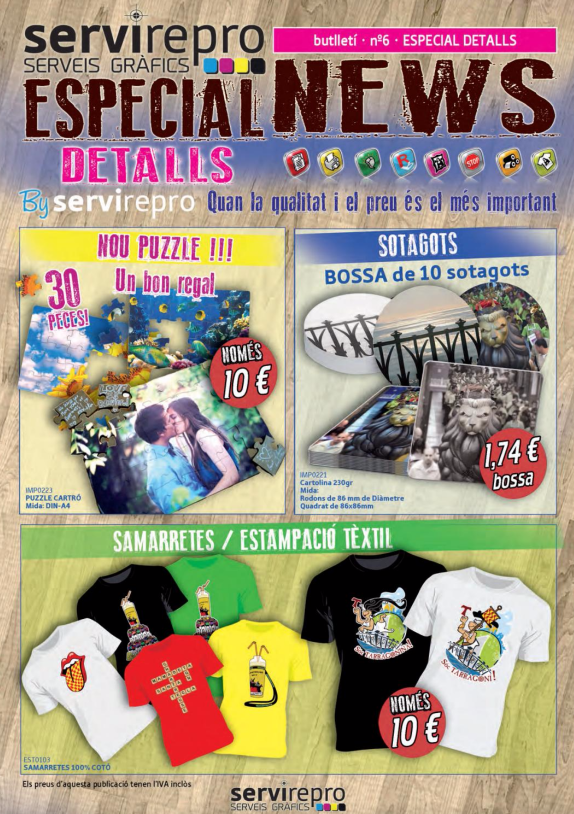 detalsl servirepro puzzles, festes i tarraco viva